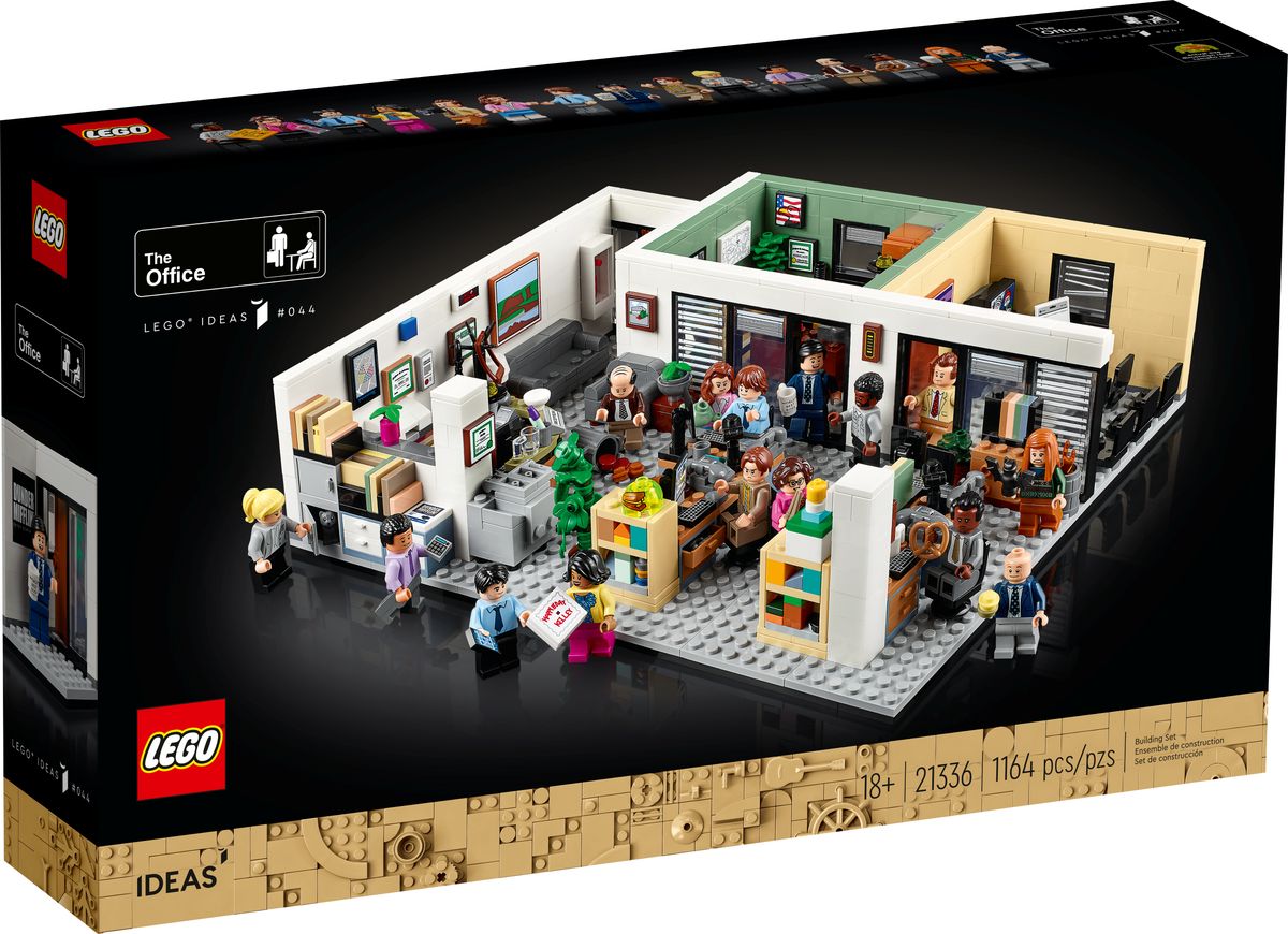 Official LEGO image of The Office 21336 set overview