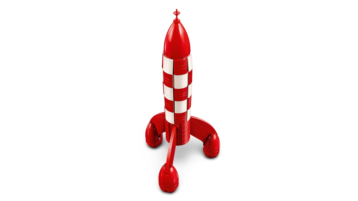Official LEGO secondary image of Tintin Moon Rocket 21367