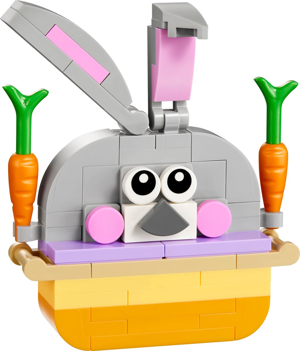 Official LEGO image of Easter Decorations 40890 alternate view
