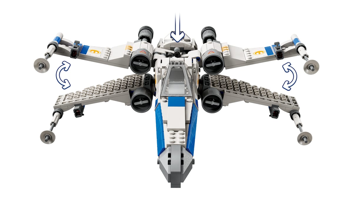 Official LEGO secondary image of New Republic X-Wing Starfighter 75460