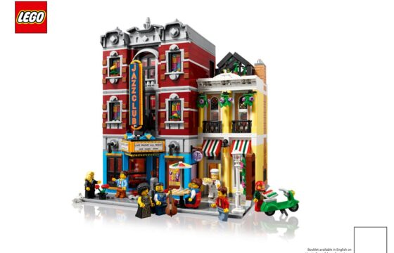 Instructions-derived cover visual for LEGO Icons Jazz Club 10312