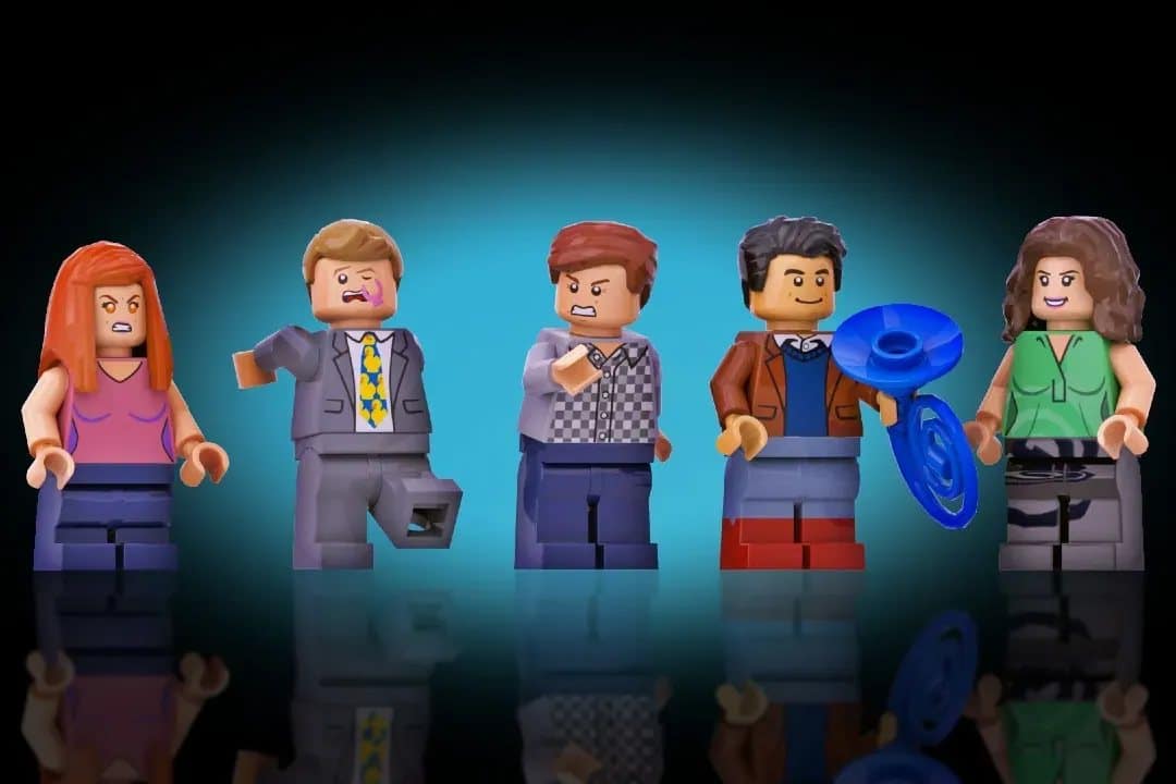 LEGO Ideas How I Met Your Mother project image showing another angle of the apartment build