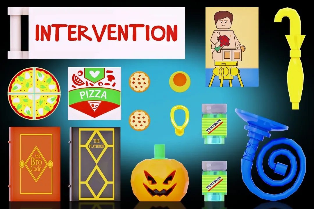 LEGO Ideas How I Met Your Mother project image highlighting minifigures and room details