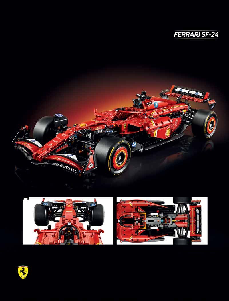 Official LEGO catalog visual of LEGO Technic 42228 McLaren MCL39 F1 Car