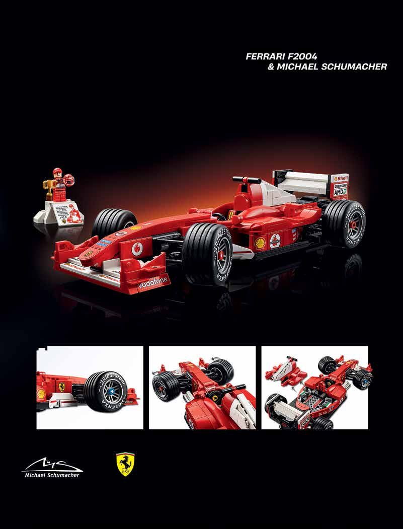 Official LEGO side profile visual of LEGO Technic 42228 McLaren MCL39 F1 Car