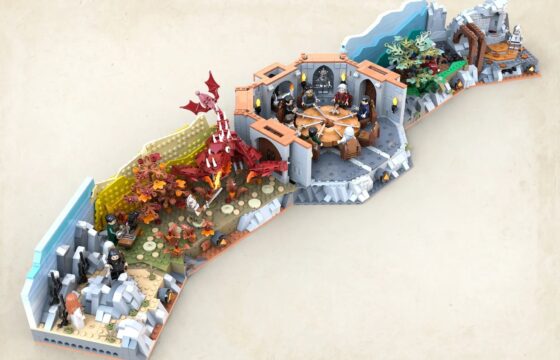 Main image of the LEGO Ideas project Kaamelott, the Quest of the Holy Grail.