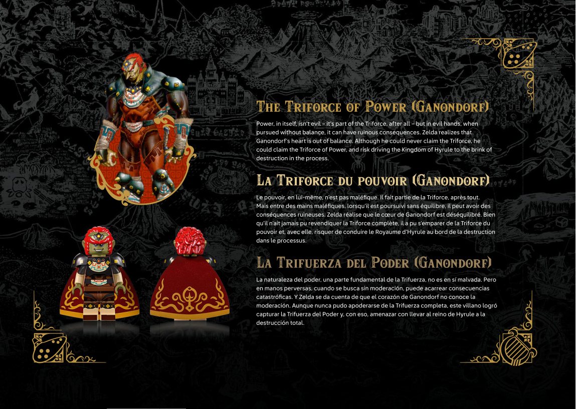 Official LEGO building instructions character page for 77093