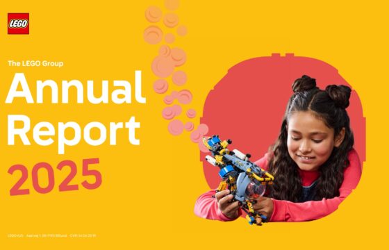 Couverture du rapport annuel LEGO Group 2025