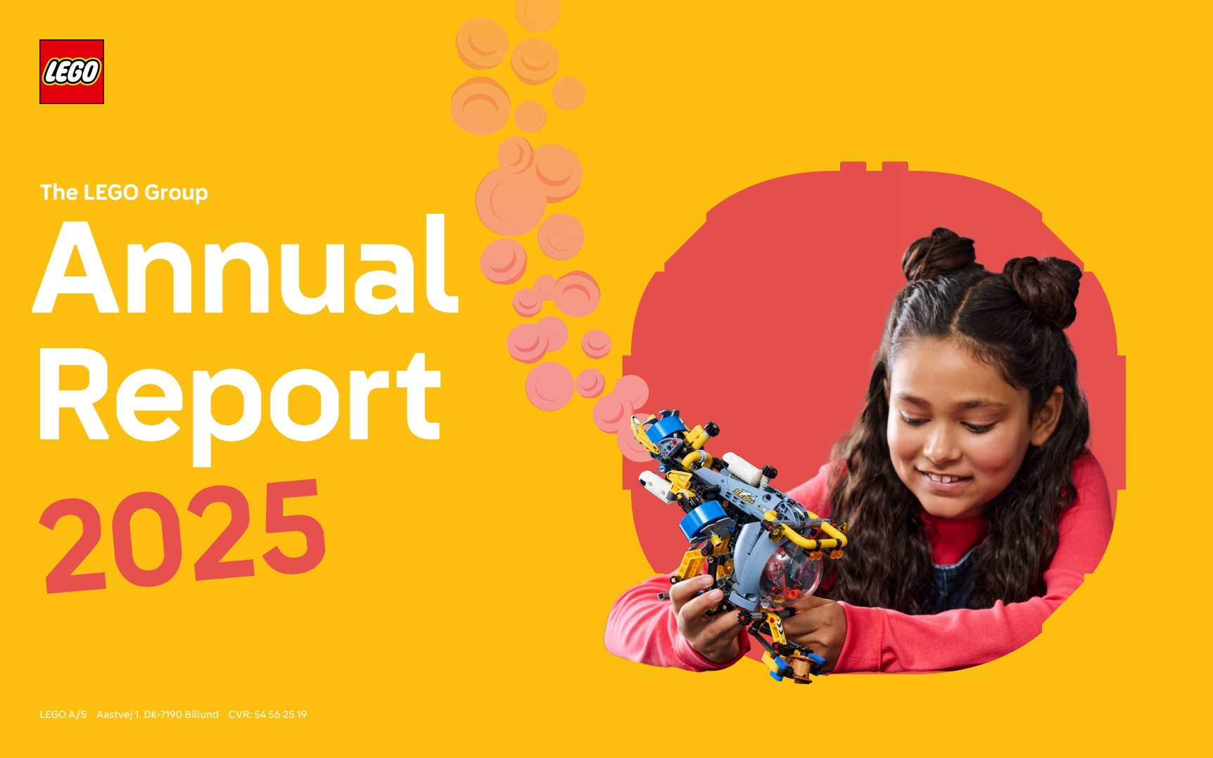 LEGO Group 2025 annual report cover