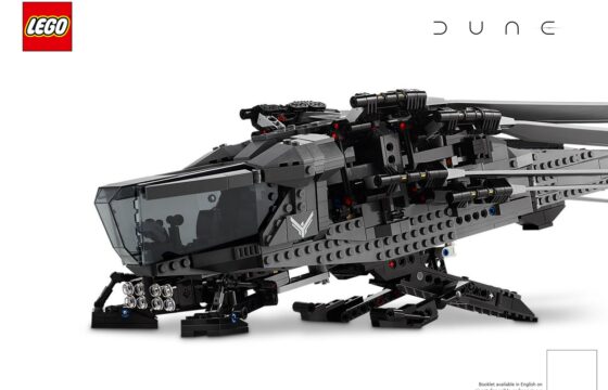 Instructions-derived cover visual for LEGO Icons Dune Atreides Royal Ornithopter 10327