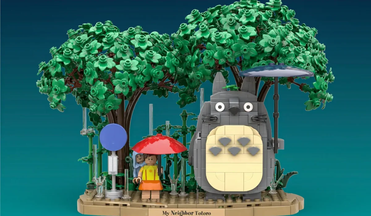 Official LEGO Ideas image of My Neighbor Totoro Studio Ghibli 40th Anniversary Tribute