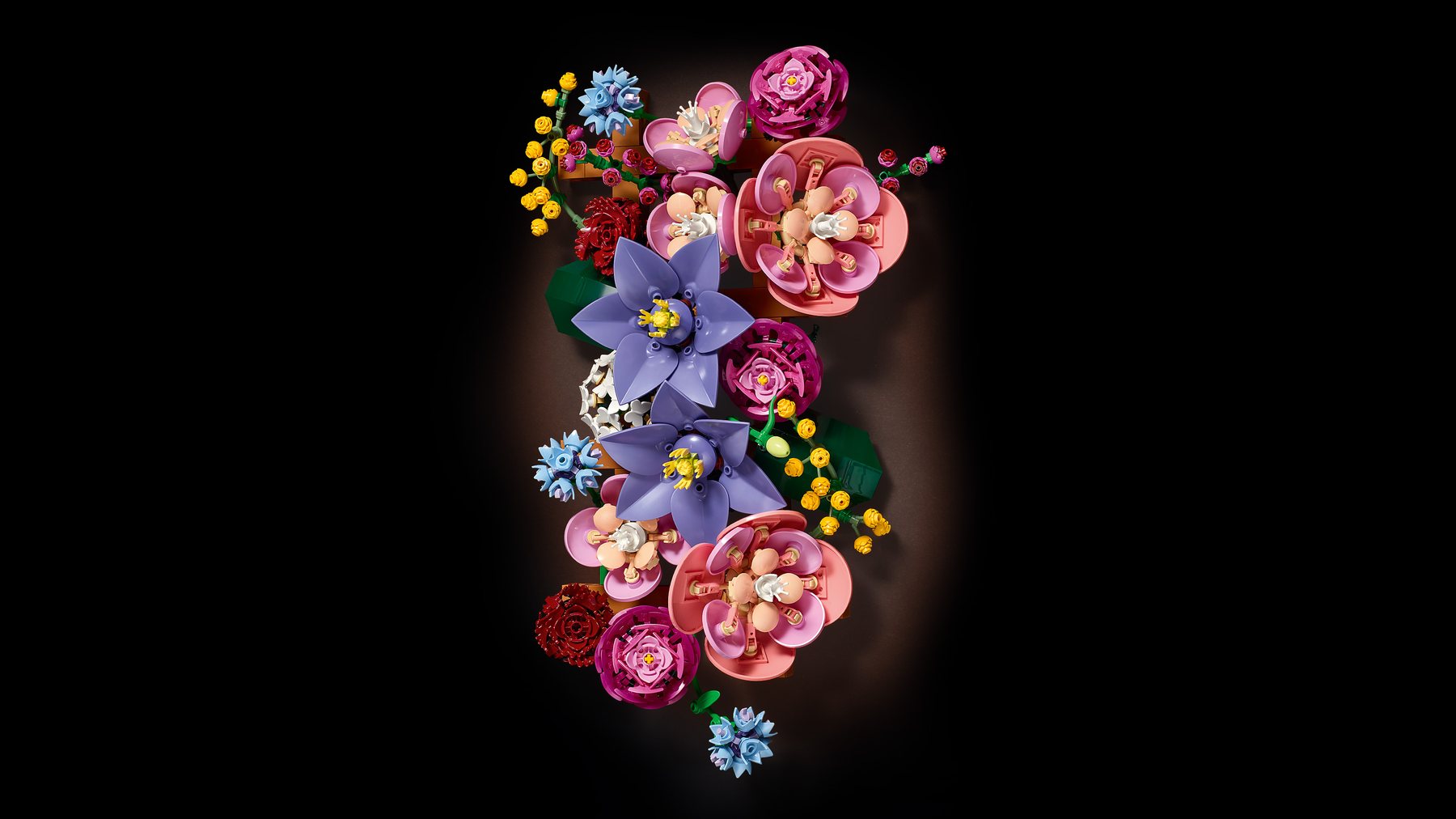 Official LEGO product image of LEGO Botanicals 11503 Flower Wall