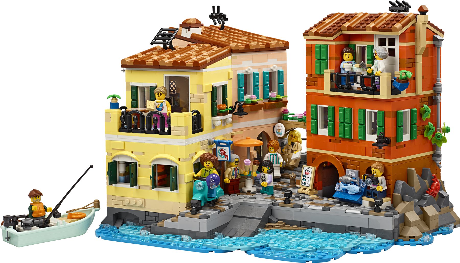 Official LEGO Prod image for LEGO Ideas 21359 Italian Riviera
