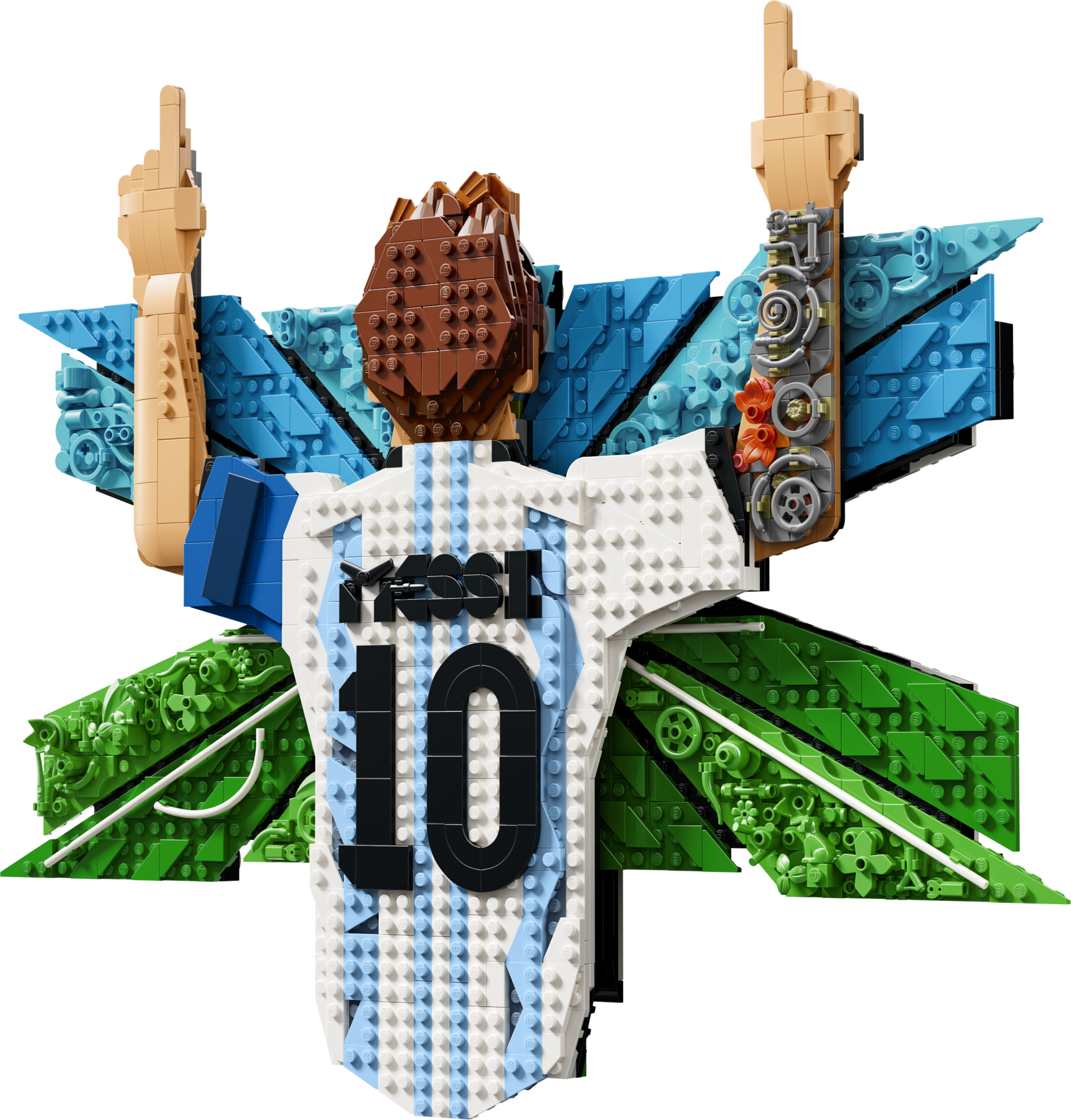 Official LEGO product image for Lionel Messi – Celebration set 43018