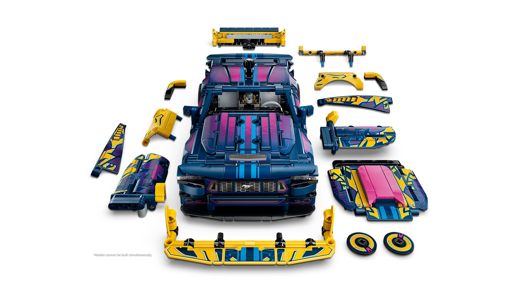 Official LEGO image of Custom Garage Ford Mustang GT Car (2)