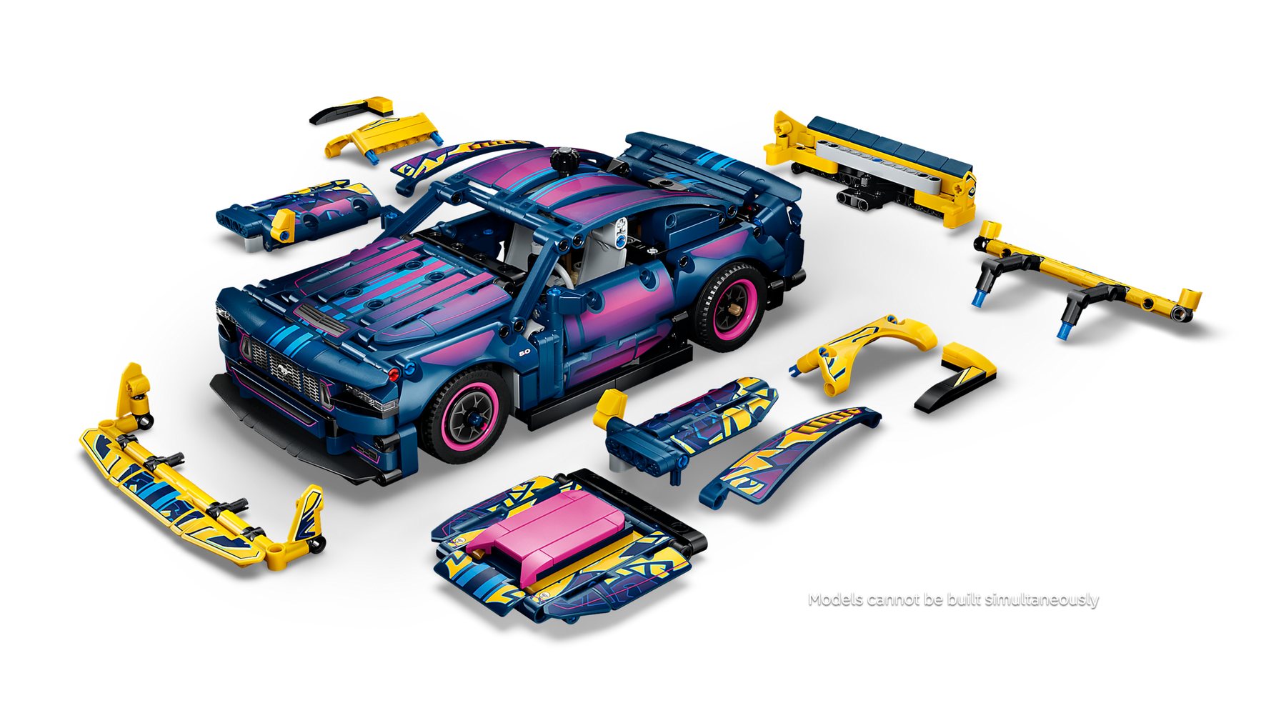 Official LEGO image of Custom Garage Ford Mustang GT Car (5)