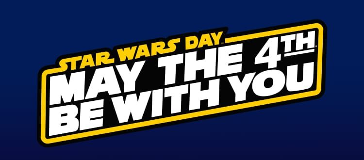 Official LEGO Star Wars Day hero image from the US deals page