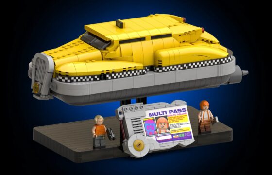 LEGO Ideas The 5th Element Korben Dallas Taxi main image