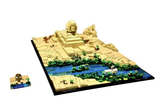 LEGO Ideas Diorama of the Great Sphinx of Giza main project image by Xam81