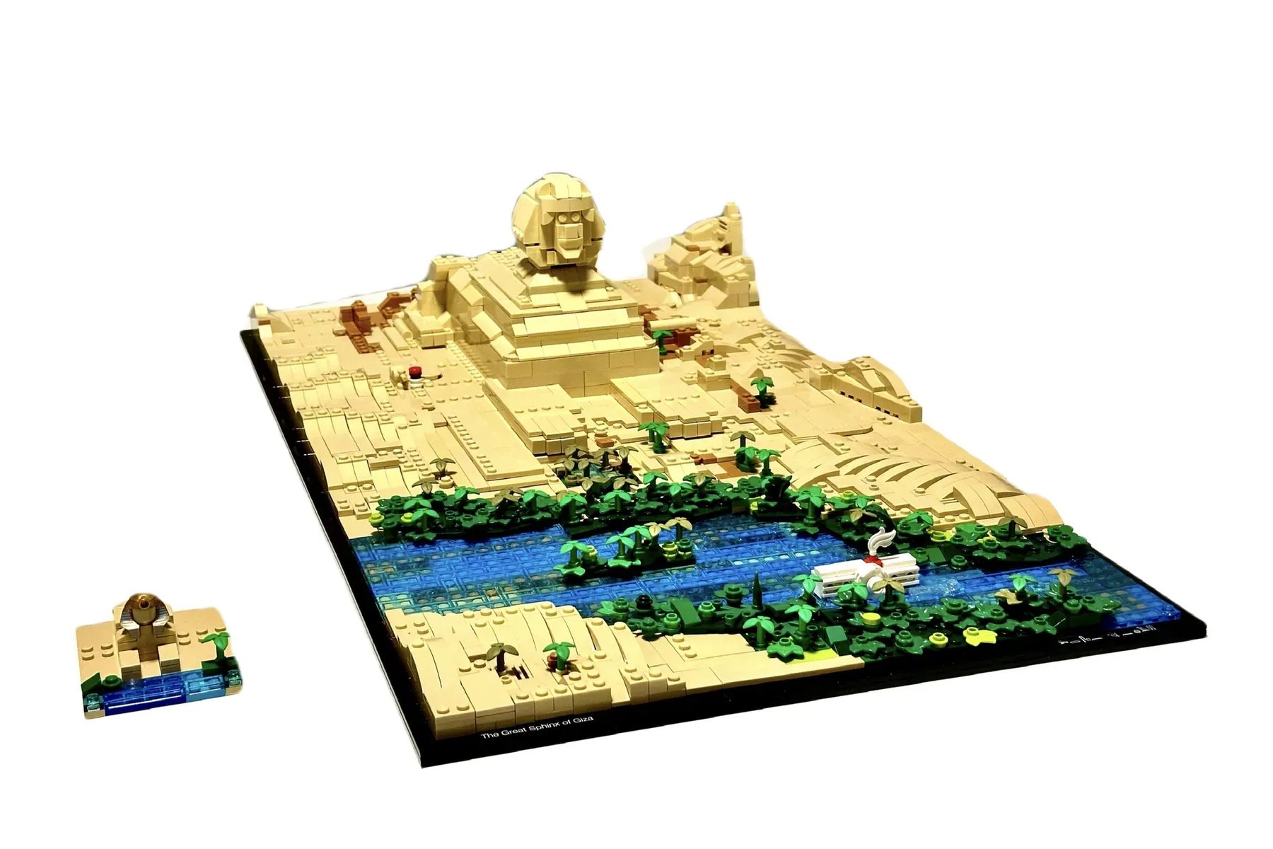 LEGO Ideas Diorama of the Great Sphinx of Giza main project image by Xam81