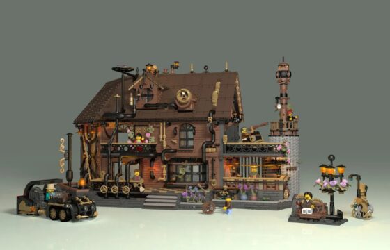 LEGO Ideas The Inventor's Mansion main project image by Takesz