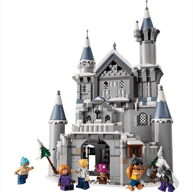 Additional leaked LEGO ONE PIECE 75645 Battle at Drum Castle carousel image from Reddit