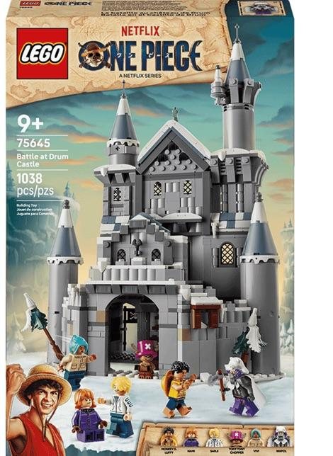 Leaked LEGO ONE PIECE 75645 Battle at Drum Castle main image from Reddit
