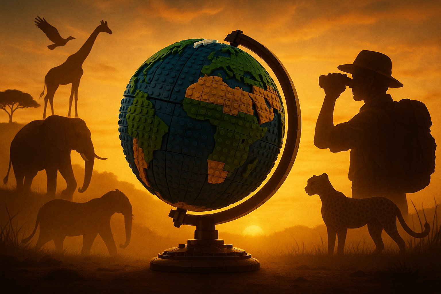 Original AI-created editorial illustration for a LEGO Wonders rumor article