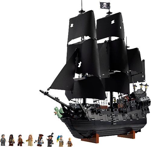 Official LEGO product image for LEGO Icons 10365 Captain Jack Sparrow’s Pirate Ship