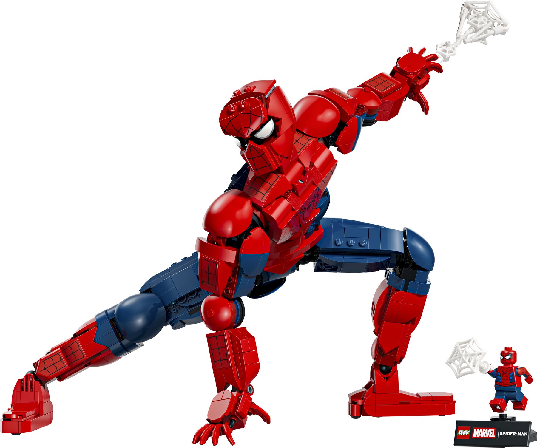 Official LEGO product image of Spider-Man Hero Figure.