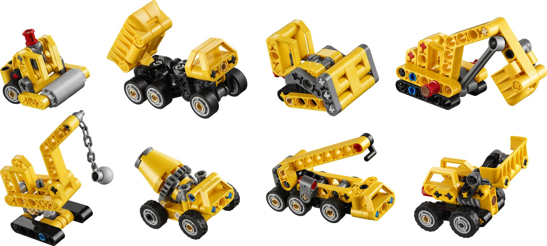 LEGO Technic 42233 Mighty Machines main product render