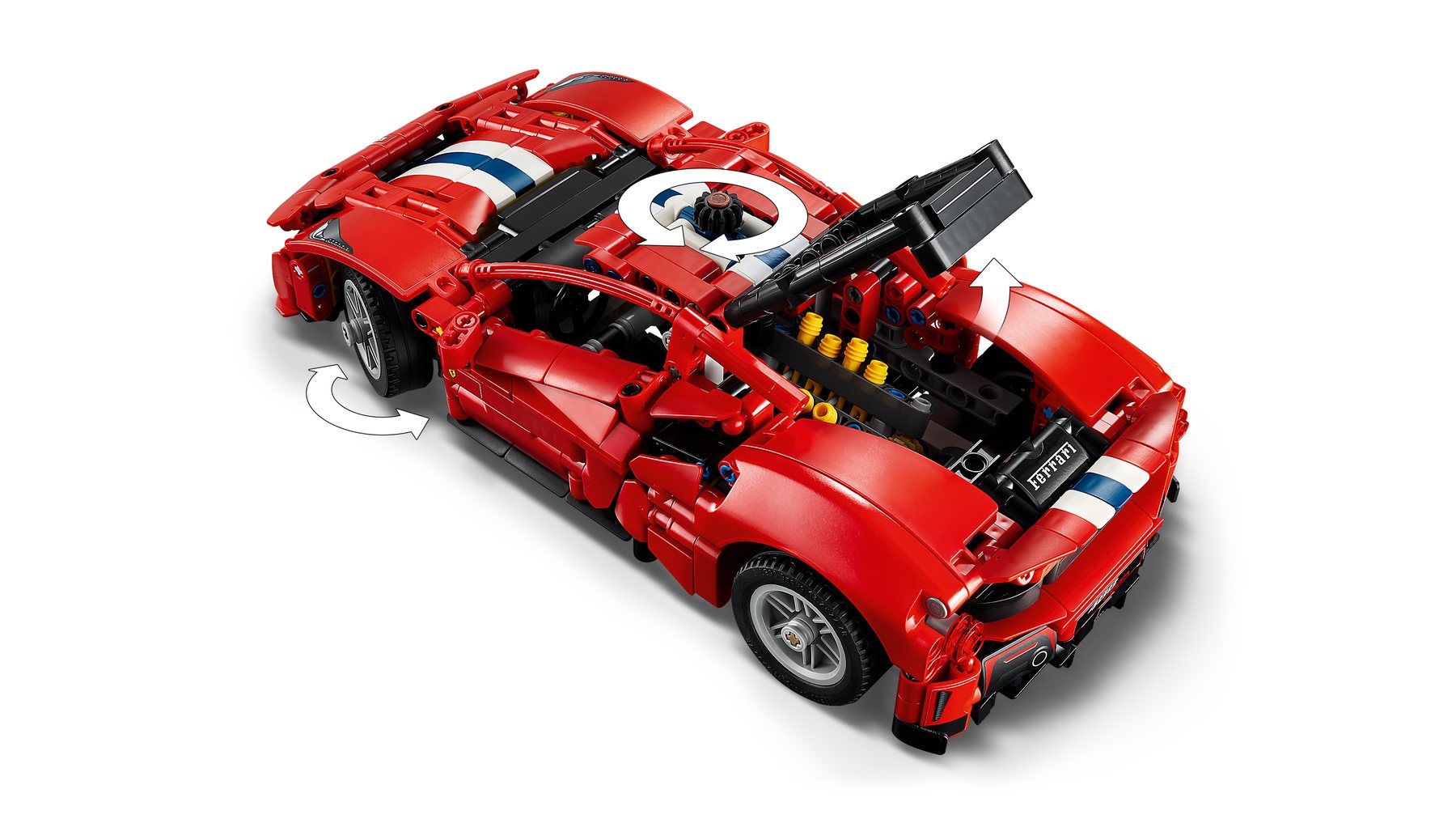Official LEGO image of Ferrari 488 PISTA Car
