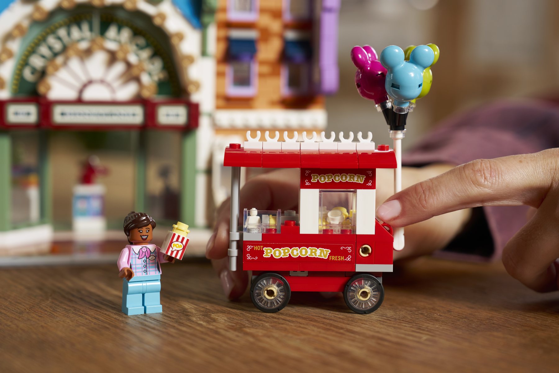 Official LEGO image of Main Street, U.S.A.