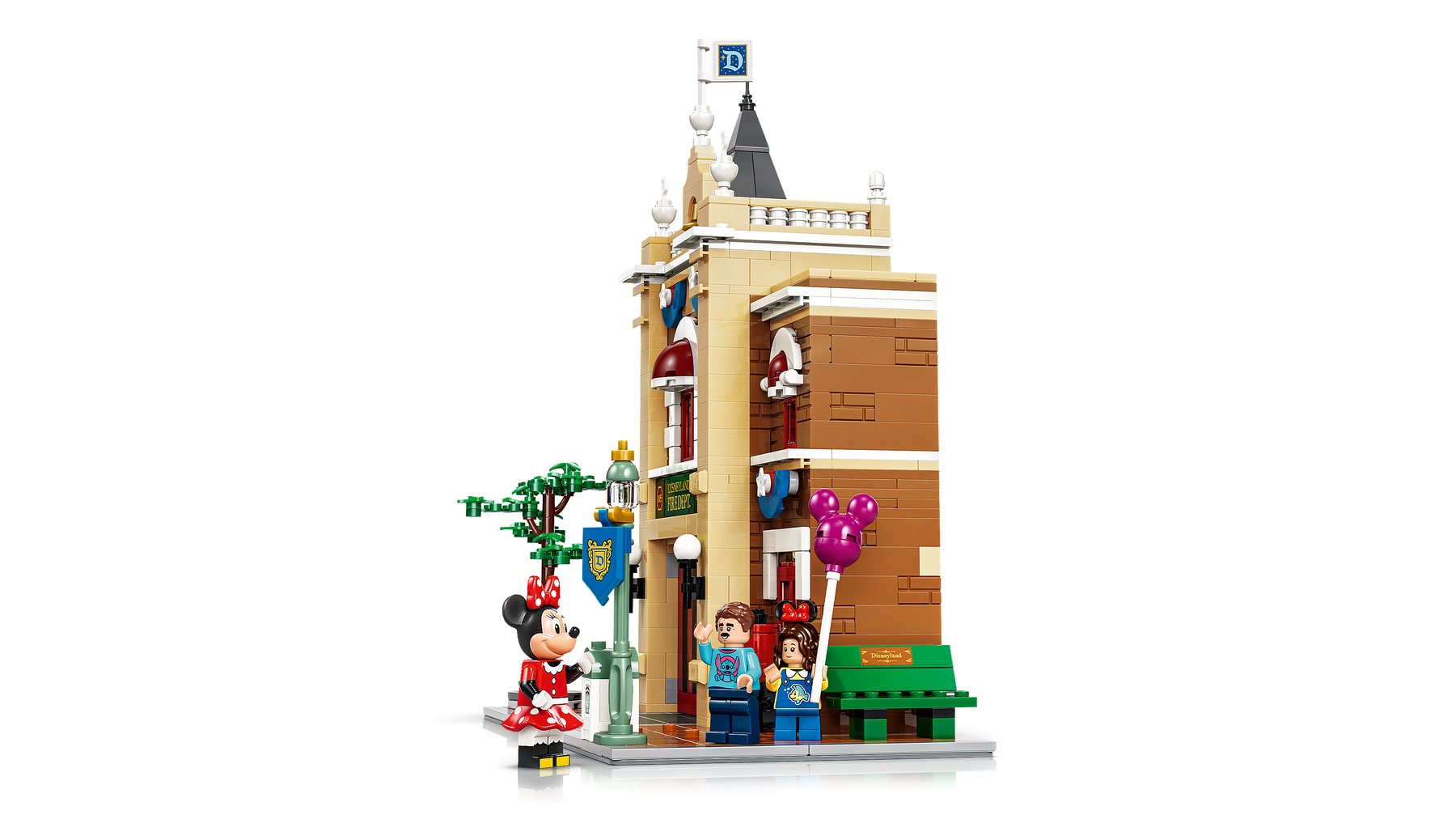 Official LEGO image of Main Street, U.S.A.