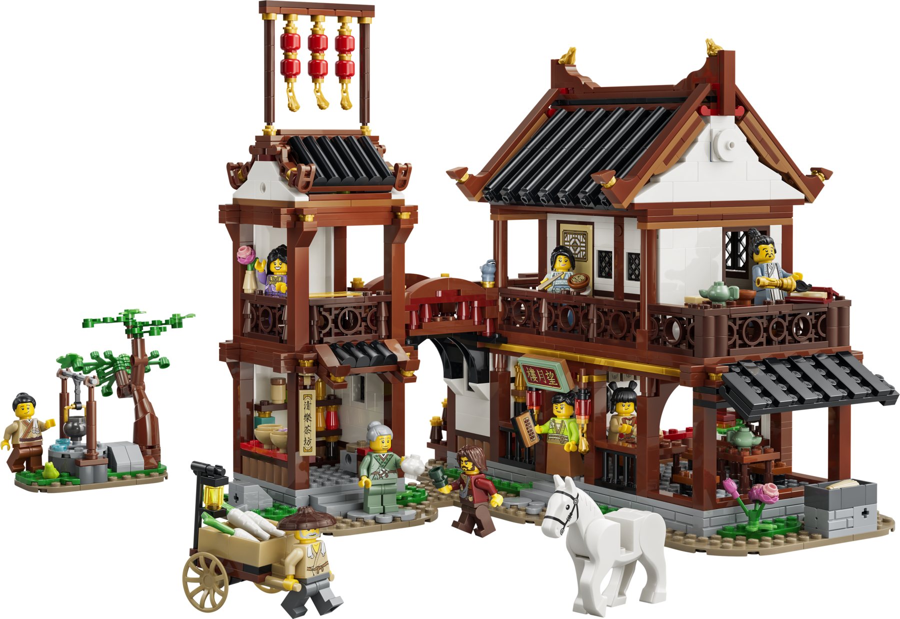 Official LEGO image of Ancient Moon-Gazing Inn