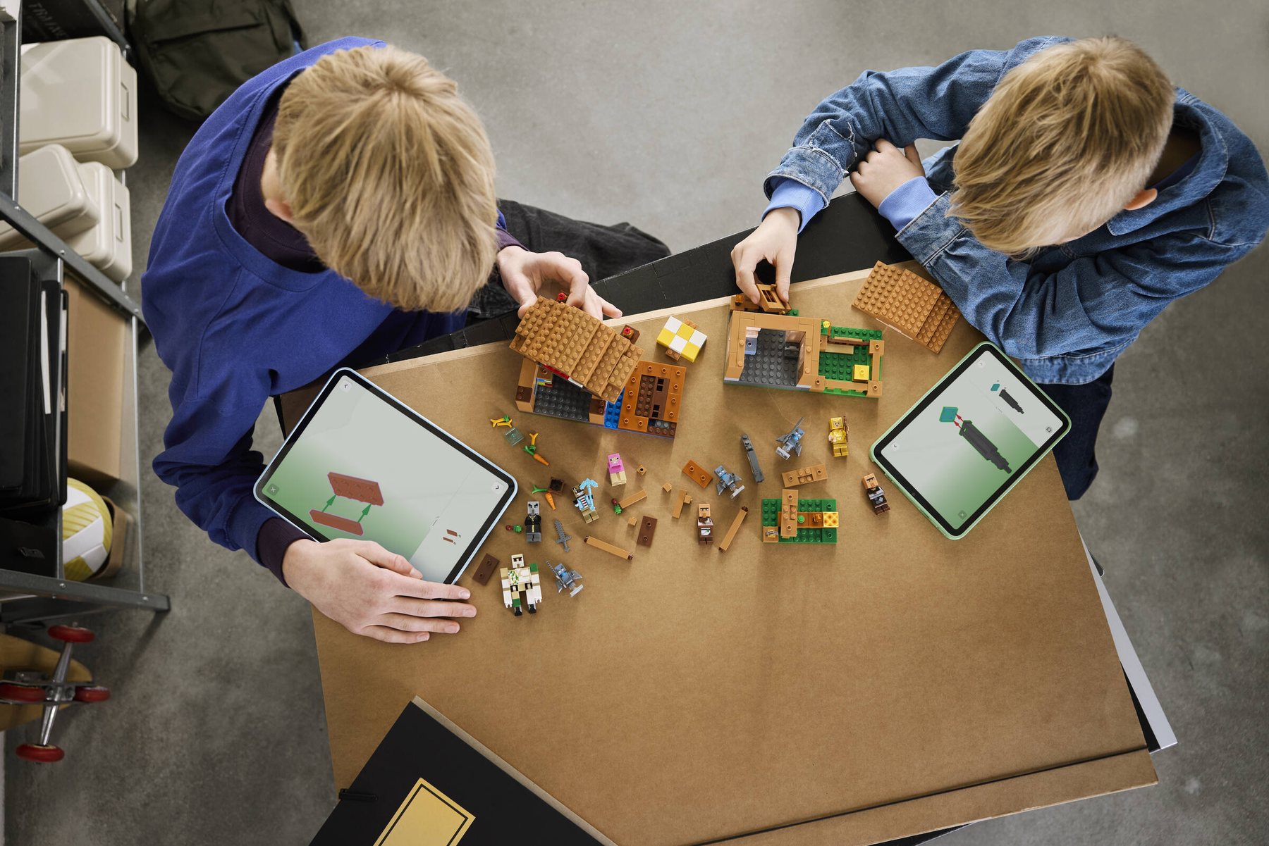 Official LEGO image of Evoker Village Attack