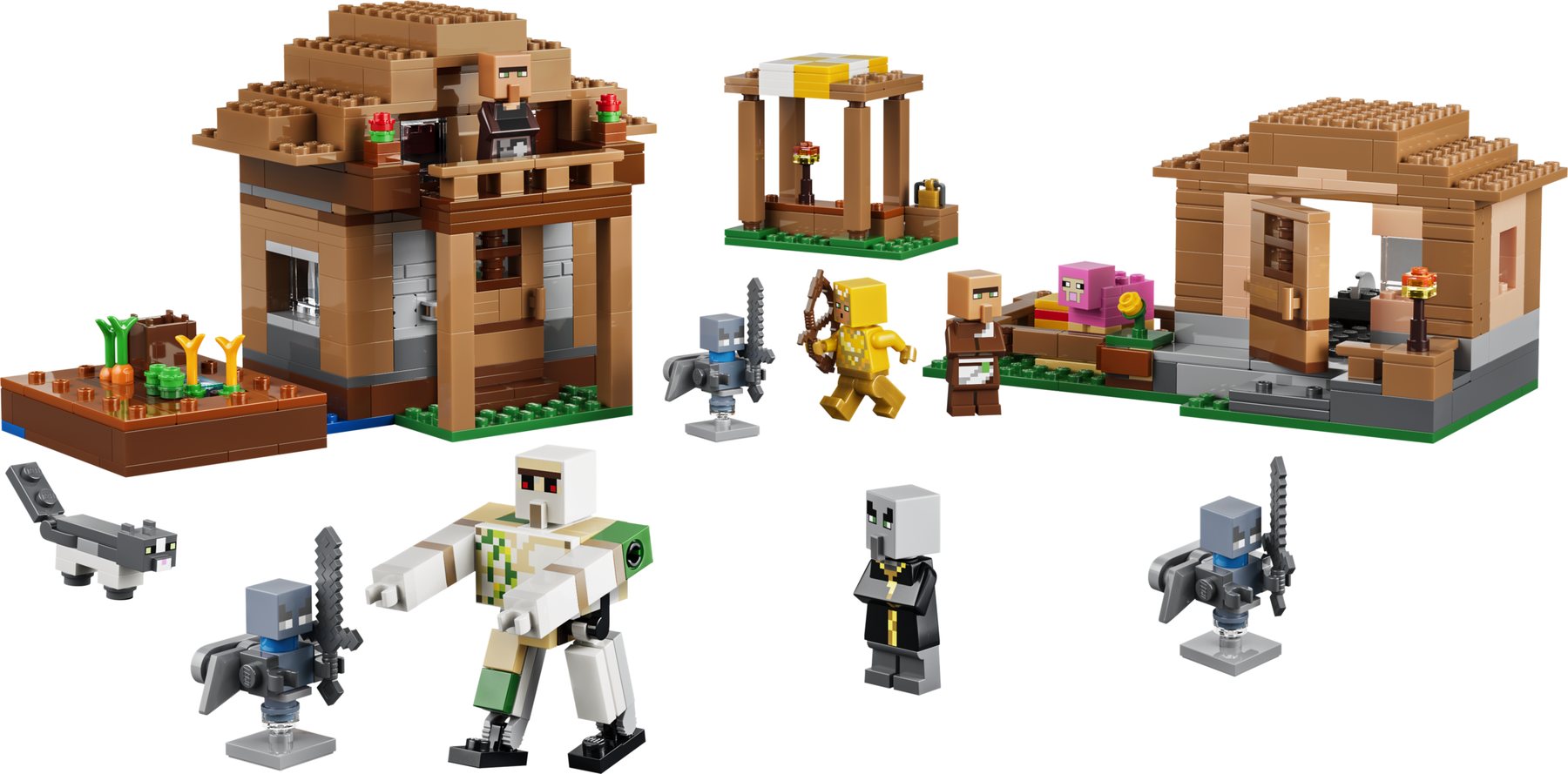 Official LEGO image of Evoker Village Attack