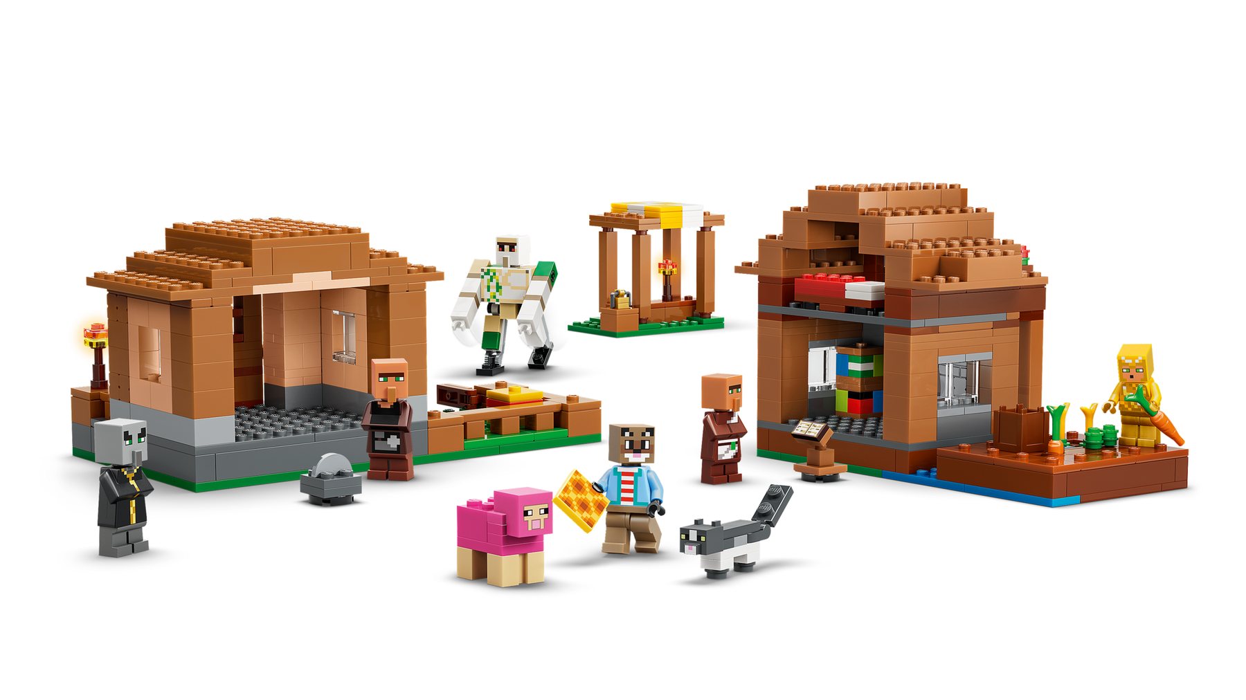 Official LEGO image of Evoker Village Attack