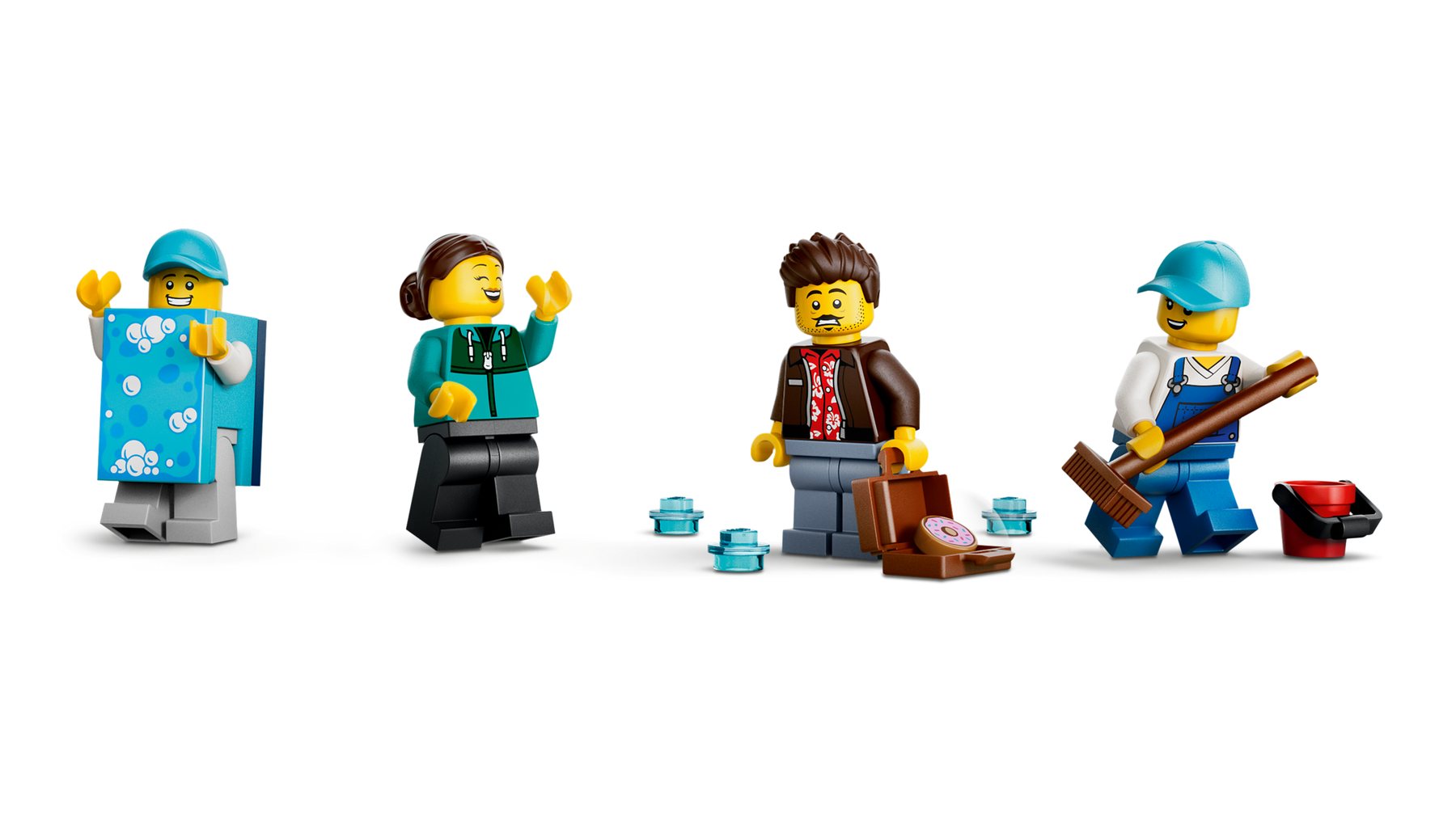 Official LEGO image of Drive-Through Car Wash