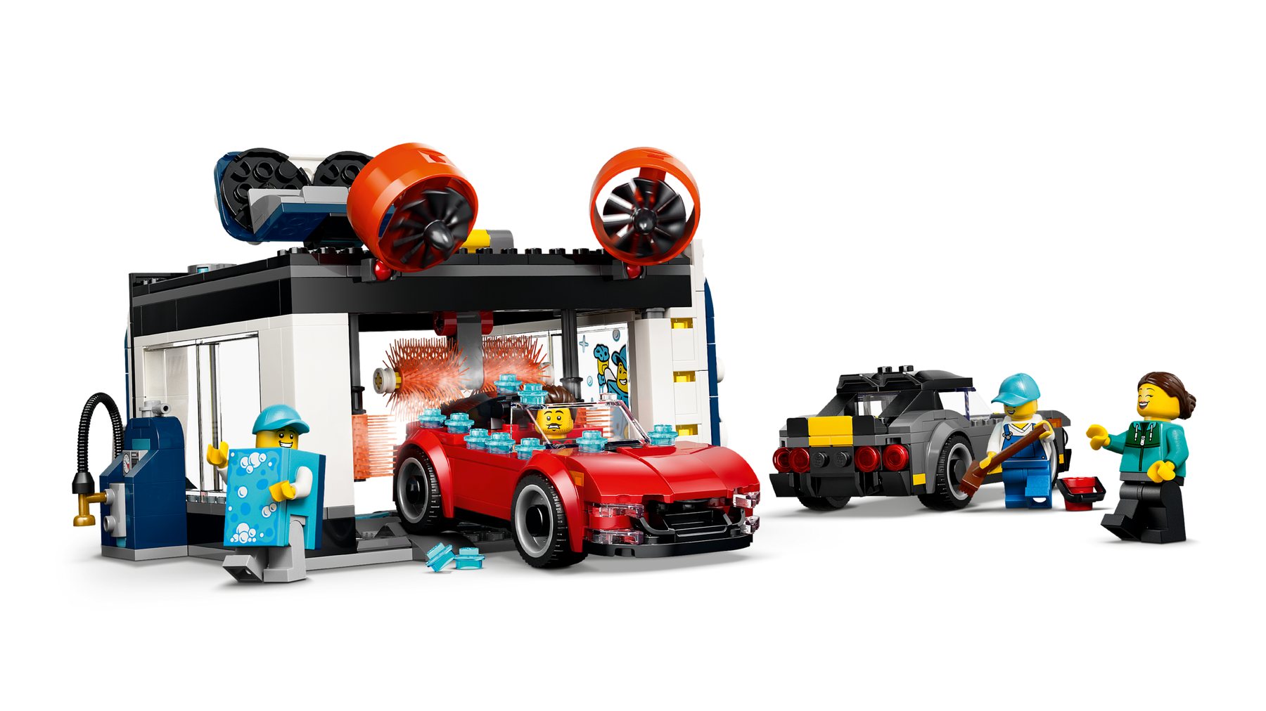 Official LEGO image of Drive-Through Car Wash