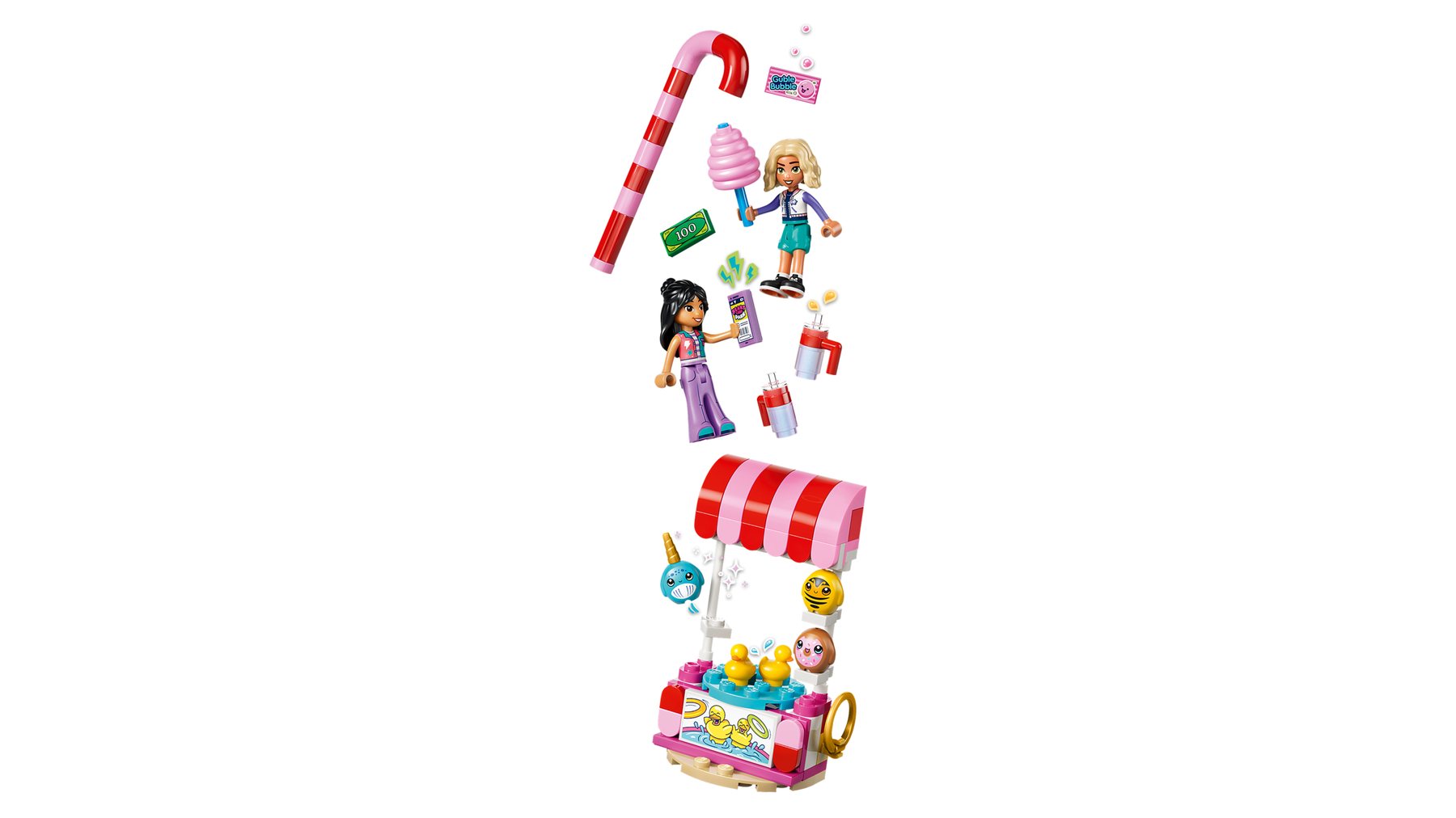 Official LEGO image of Candy & Cupcake Ferris Wheel