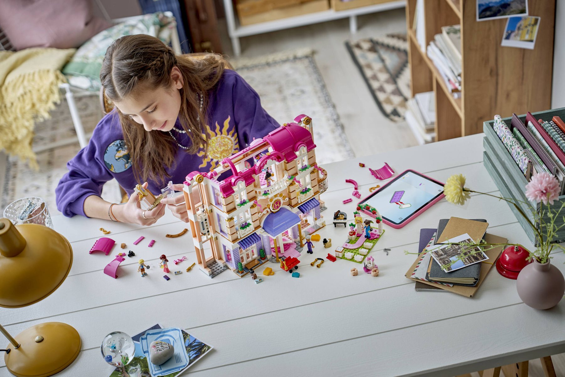 Official LEGO lifestyle image of Heartlake City Grand Hotel