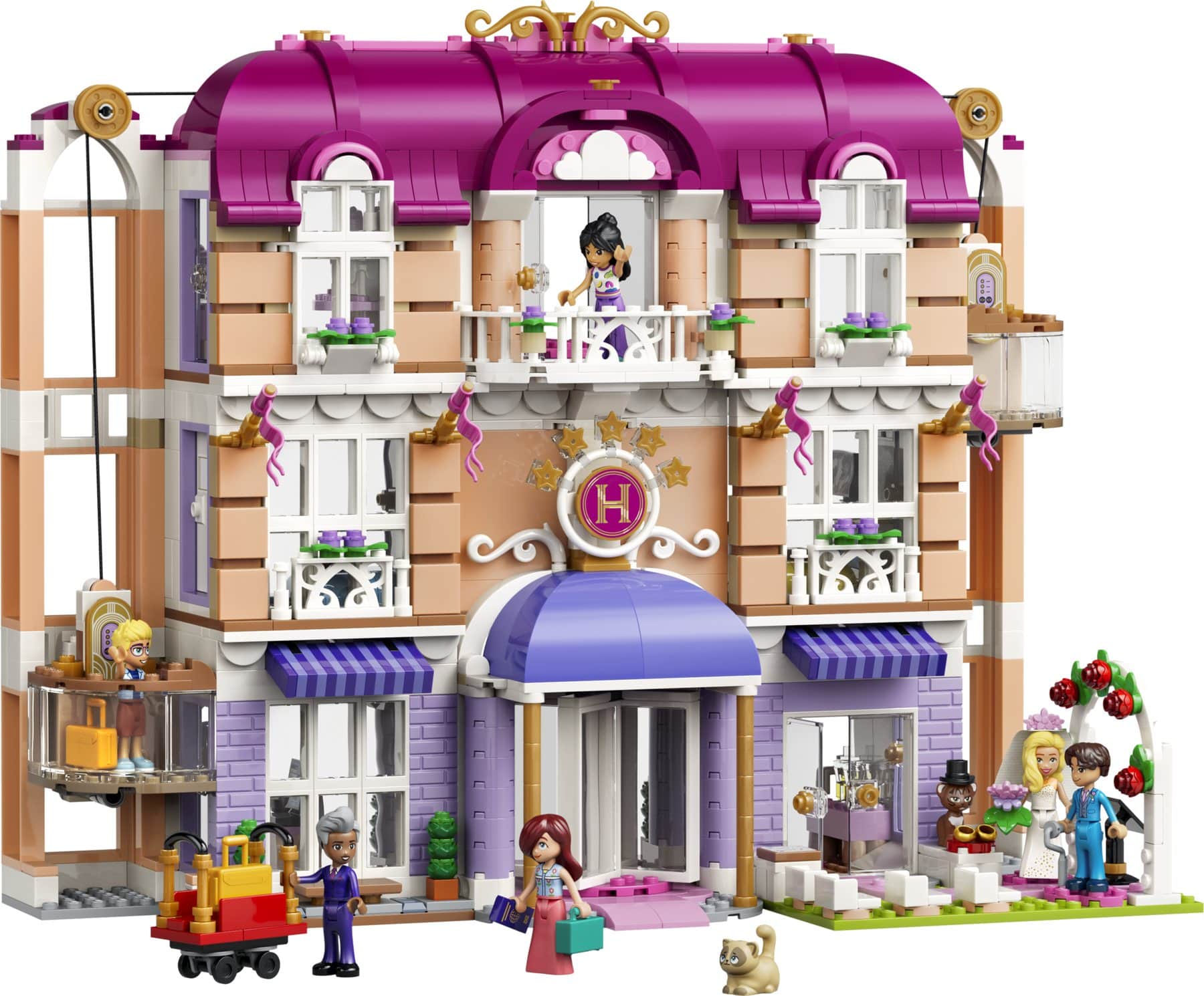 Official LEGO image of Heartlake City Grand Hotel