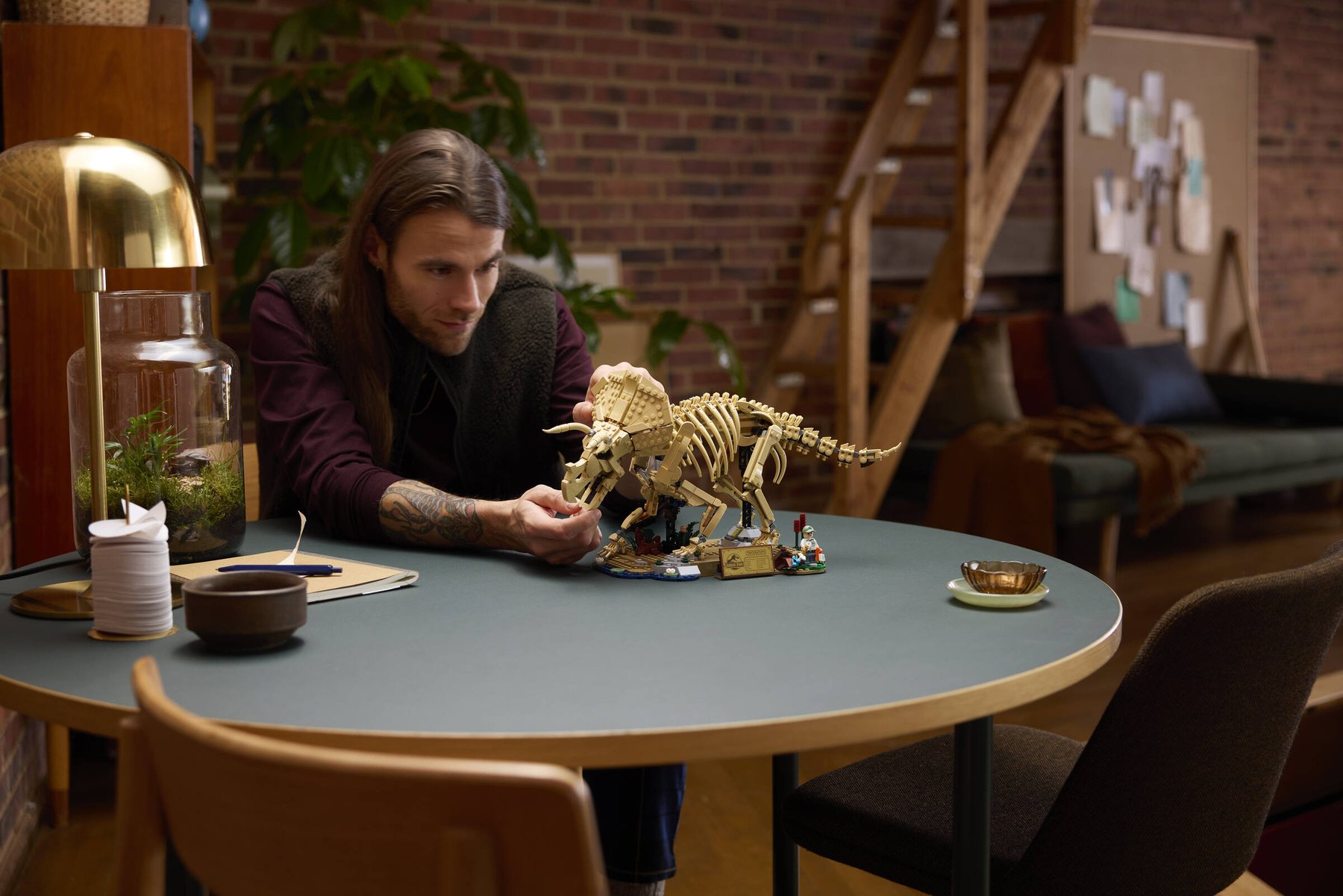 Official LEGO image of Dinosaur Fossils: Triceratops