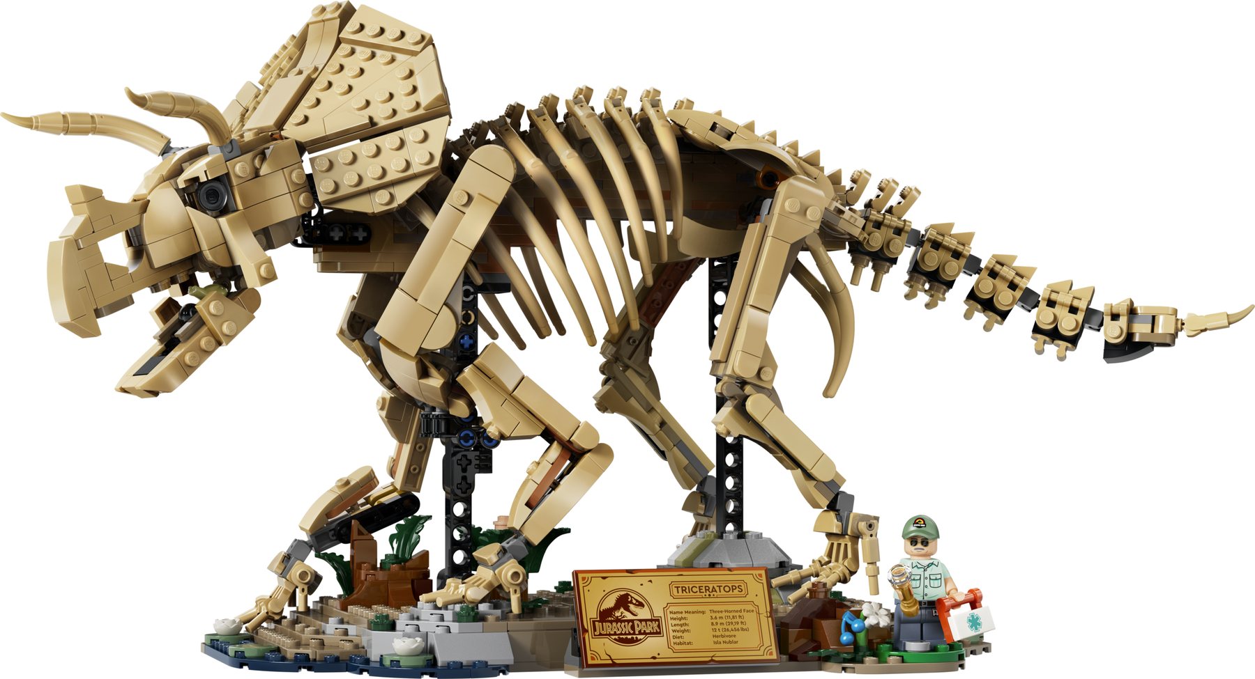Official LEGO image of Dinosaur Fossils: Triceratops