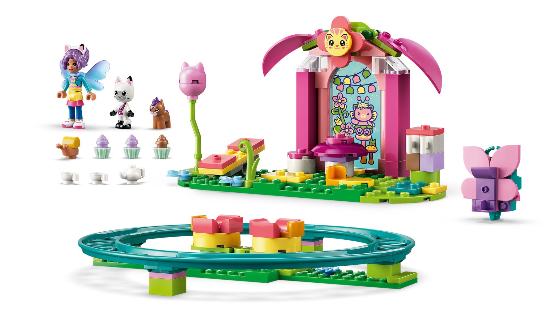 Official LEGO image of Fairy Roller Coaster and Tea Party