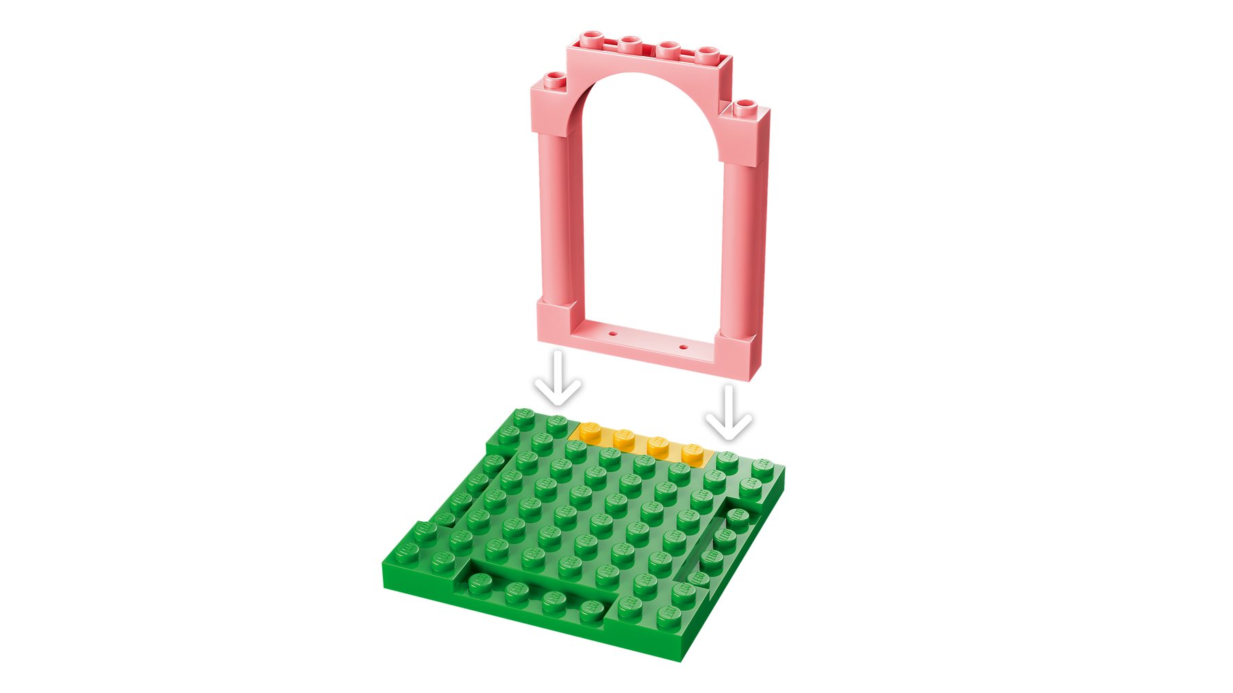 Official LEGO image of Fairy Roller Coaster and Tea Party