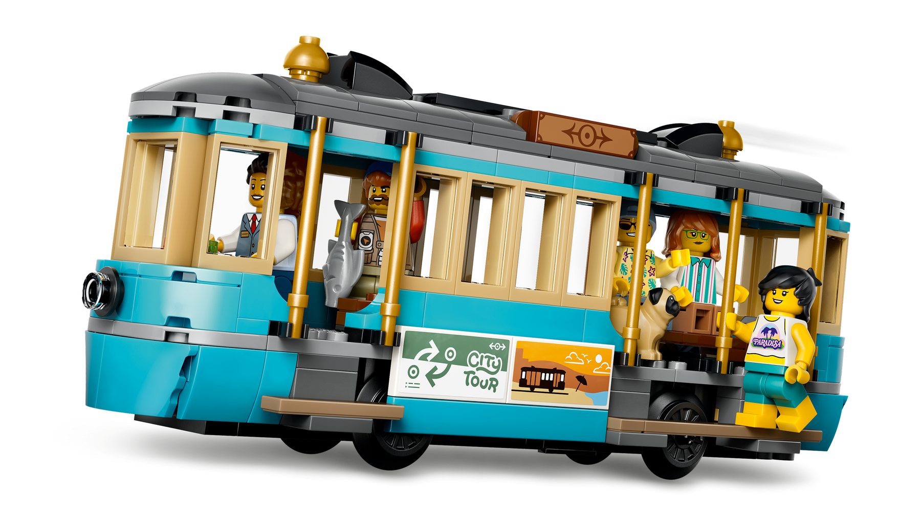 Official LEGO image of Classic Beach Streetcar