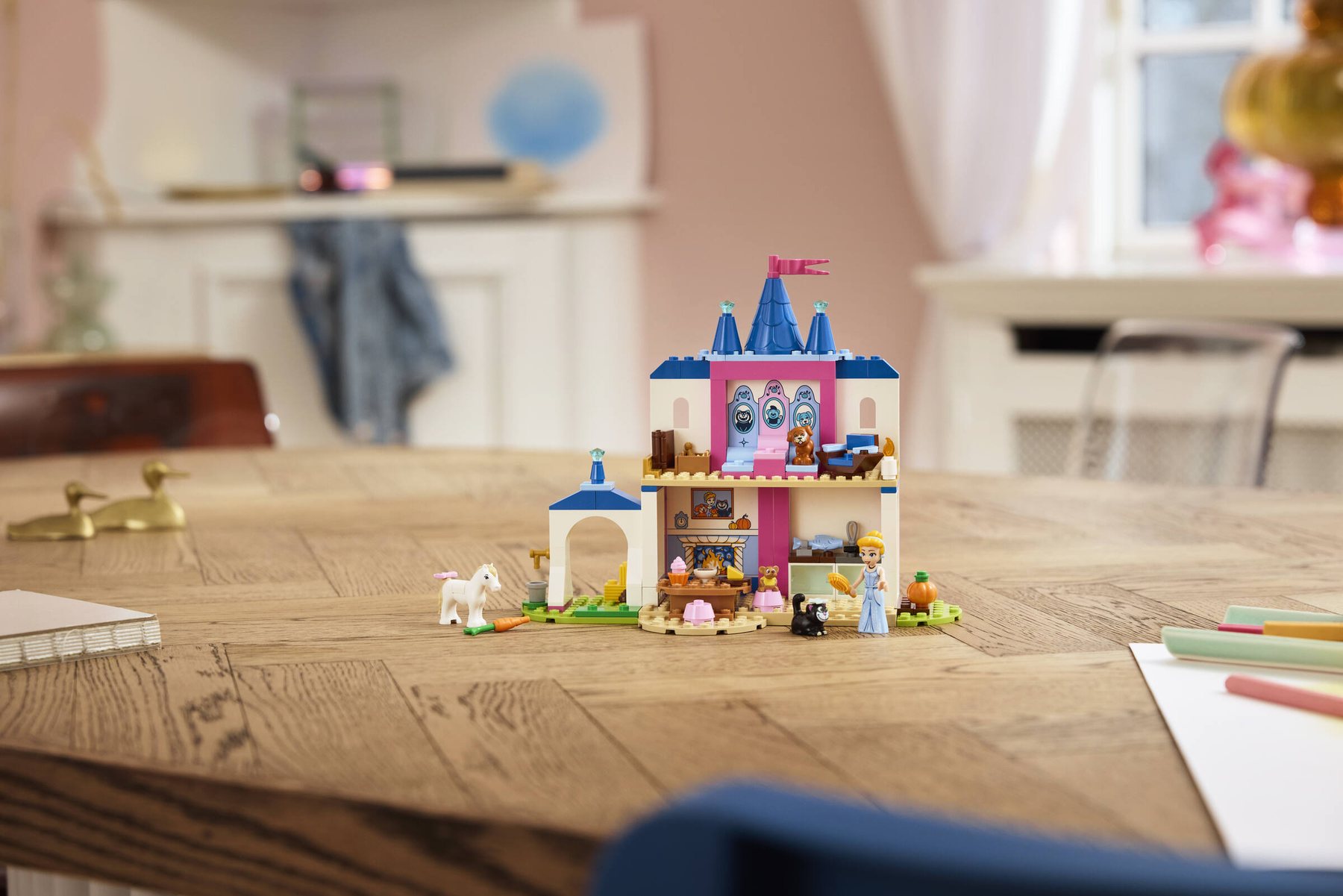 Official LEGO image of Cinderella Animal Friends Castle