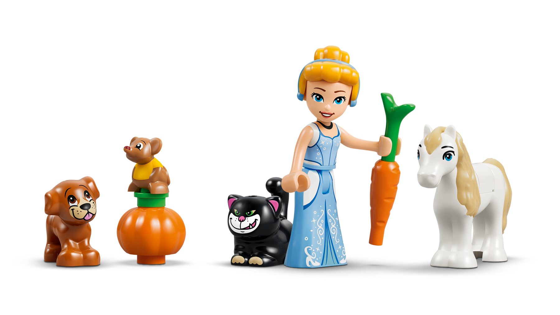 Official LEGO image of Cinderella Animal Friends Castle